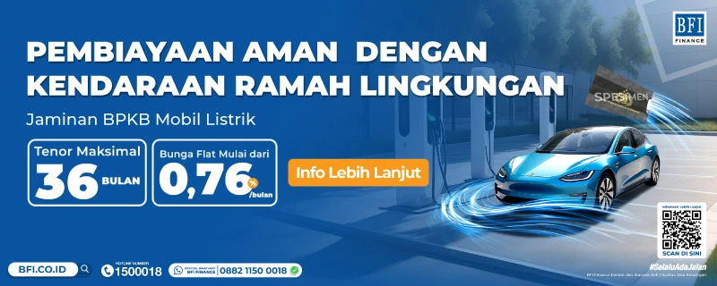 Ubah Mobil Listrik Jadi Uang Tunai! Dana Cepat Bunga Flat Mulai 0.76%